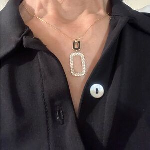 Rectangular Bar Necklace